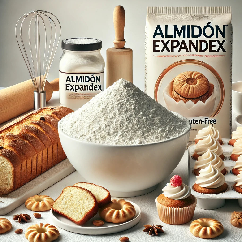 Almidón Expandex Ingredion 500 g - Mejora la Textura en Recetas Sin Gluten